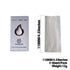 GORDON 24K White Gold Rolling Papers, King Size Organic Rolling Paper, 2 PCS / Pack 12 Packs / Box